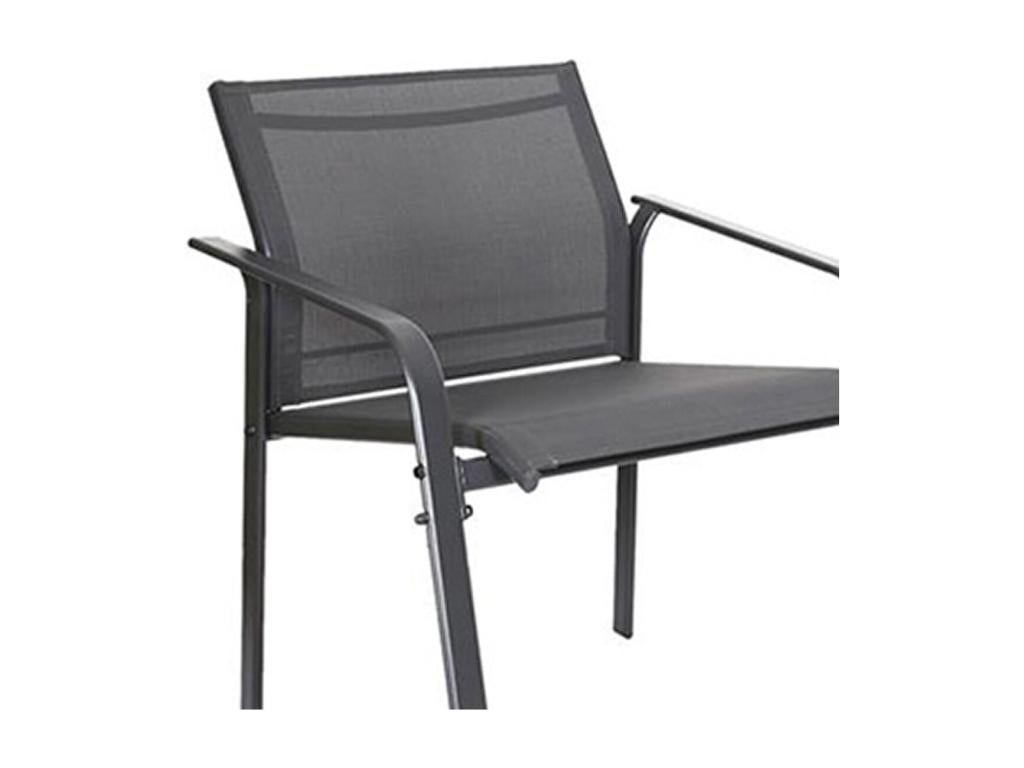 Calmetop - 4-Piece Garden Furniture Set, Anthracite Grey 35699ZFUH