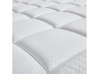 Calmetop quilted mattress with pocket springs, cashmere and silk, 70x190 cm, 29043CEWT
