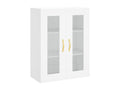 White wall cabinet 69.5x34x90 cm 12602TLBP
