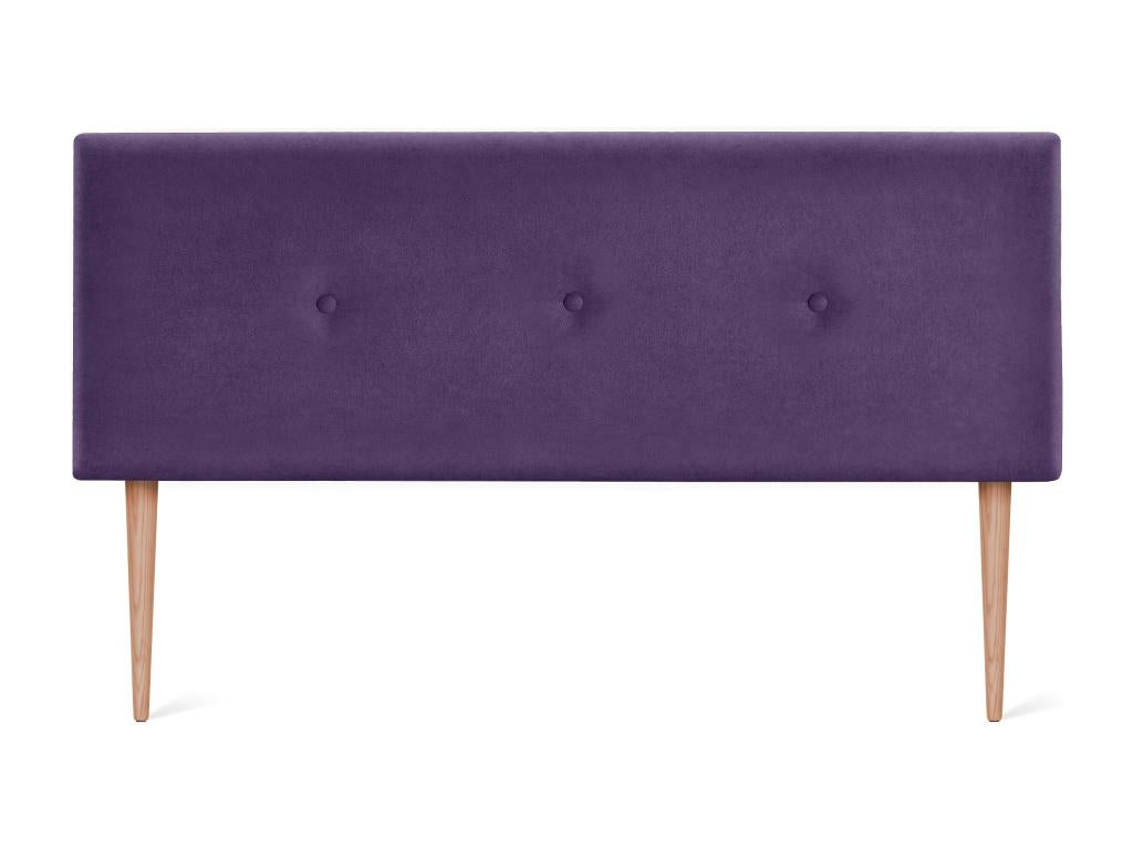 Calmetop Smooth Fabric Headboard with Buttons 160x105cm with Legs for 150/160cm Beds - Calmetop 13794RQFR