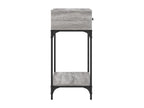 Calmetop console table, grey, 75x34.5x75 cm, engineered wood, 02781YHIL