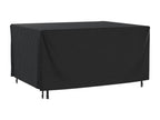 Black garden furniture cover 180x140x90 cm waterproof 420D 75696RTYW
