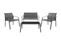 Calmetop - 4-Piece Garden Furniture Set, Anthracite Grey 35699ZFUH