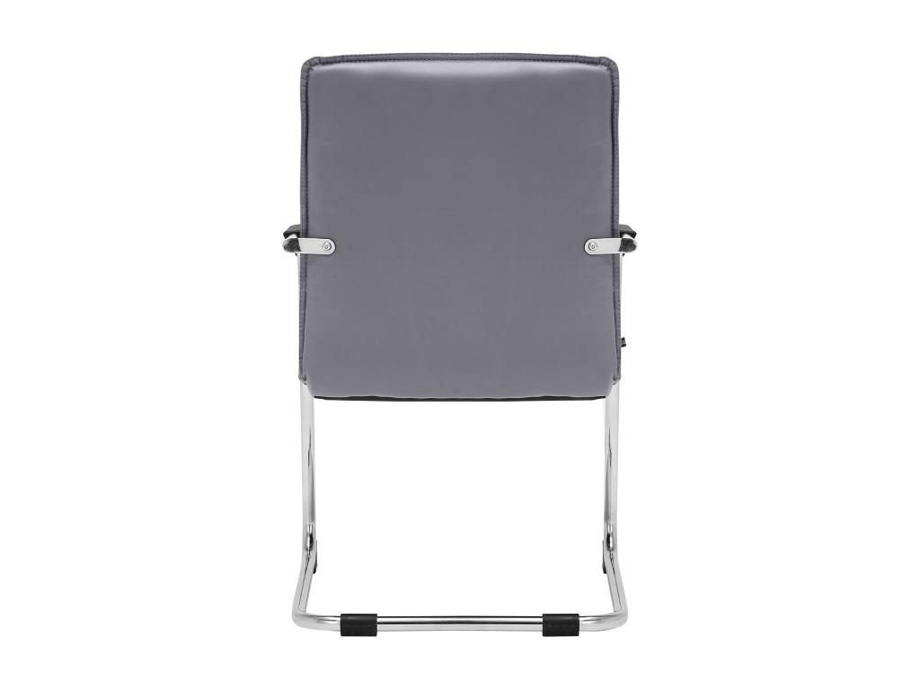 Rocking chairs - Faux leather / Metal - Grey - Nidchicshop 43091VXGG