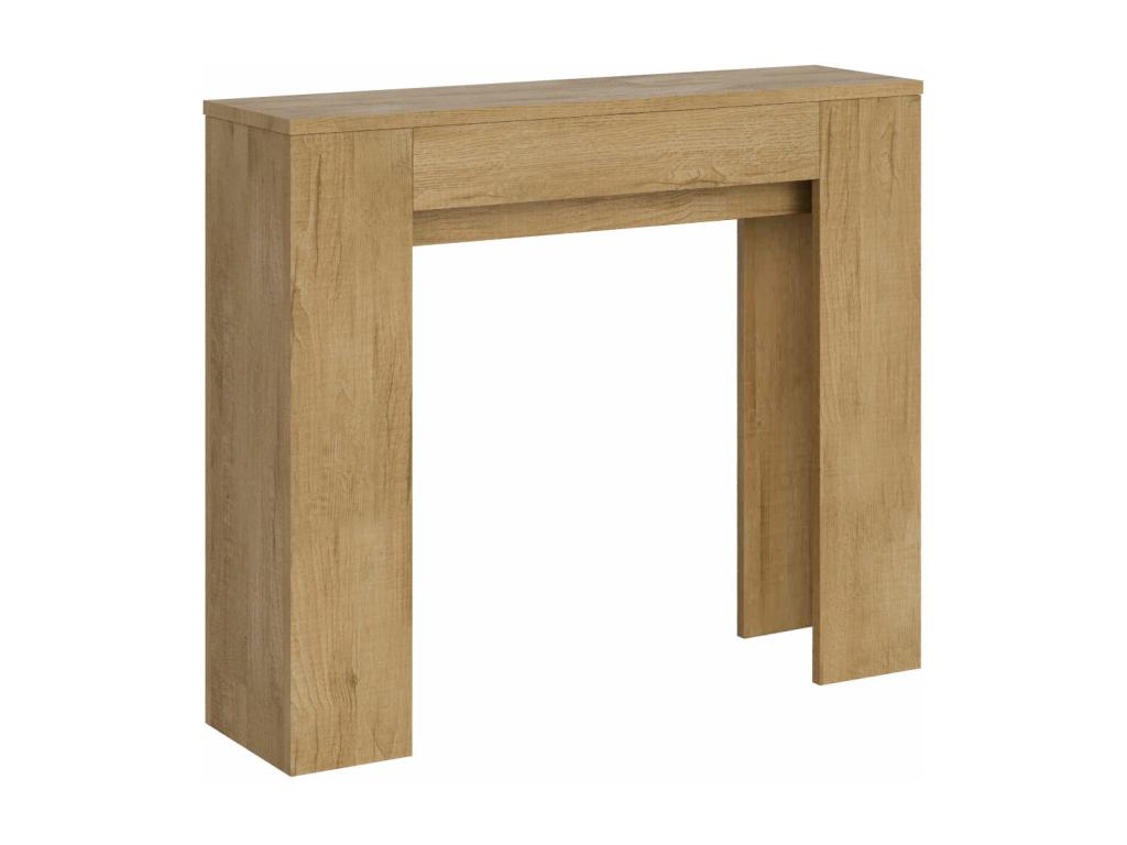 Extendable Console 90x25/181cm Slick Natural Oak 73020RTDC