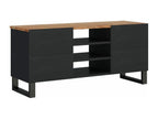 TV stand 100x33x46 cm Calmetop solid and engineered wood 67844JUQP