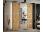 Calmetop 5 Sliding Door Wardrobe 235.2/200/60 3 Doors Calmetop/Silver 77979QRDK
