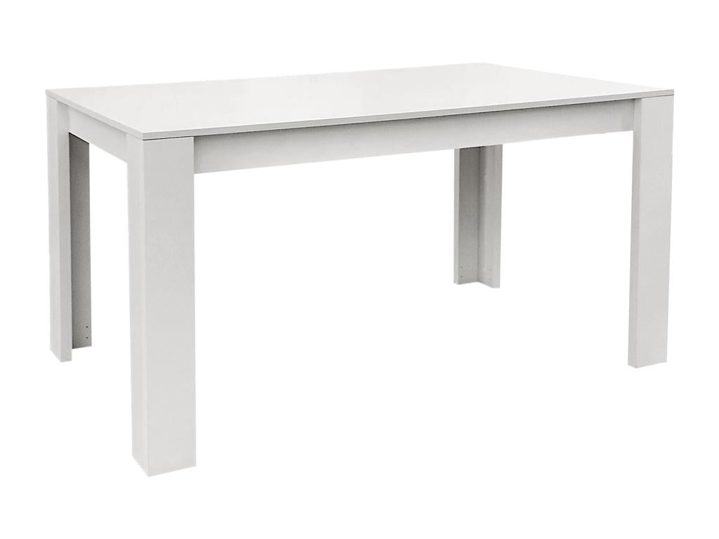 Extendable Table 4-8 Places 141/191x81 White - Calmetop 66647KTMC