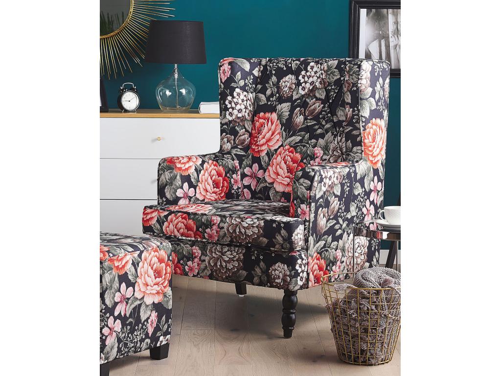 Calmetop Armchair, Multicolored Fabric 59186ZLIO