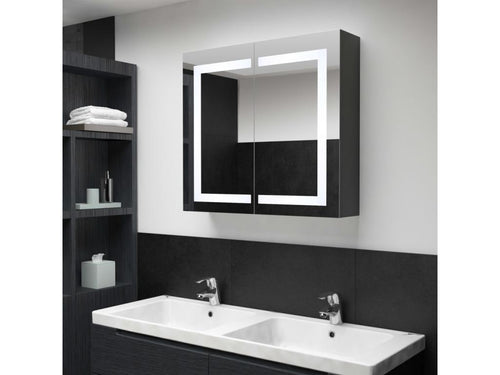 LED mirrored bathroom cabinet 80x12.2x68 27681AJXH