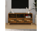 Smoked Oak TV Stand 102x36x50 cm Engineered Wood 73923PVUR