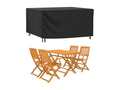 Black garden furniture cover 180x140x90 cm waterproof 420D 75696RTYW