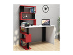 Nidchicshop Desk - White Red Black - 120x60x148.2 cm 70850LFLJ