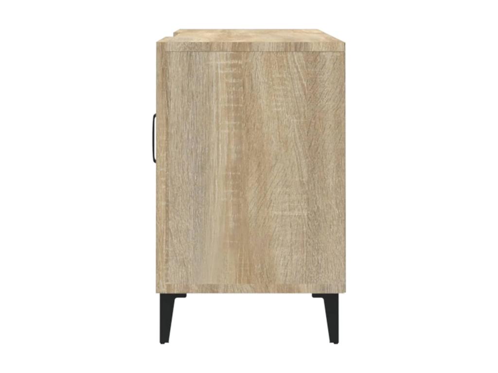 Calmetop oak TV stand 150x30x50 cm engineered wood 53226QJNV