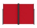 Red retractable side awning 220x600 cm 24410PSRY