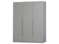 Nidchicshop - 3-Door Wooden Wardrobe H210cm - Light Grey 25507KOHL