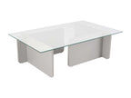 Nidchicshop 63341QAVV glass and particleboard coffee table