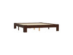 Calmetop solid pine adult bed, brown, 180x200 cm, 68005 DINR