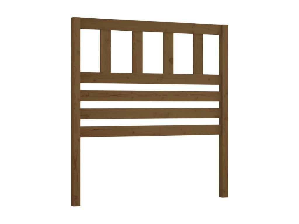 Honey Brown Headboard 81x4x100 cm Solid Pine Wood 78533BSTC