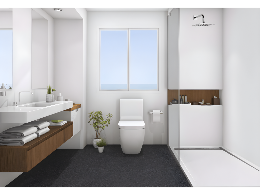 90x180 cm shower tray with side grate, Nidchicshop 1001, made of synthetic resin and marble powder, with drain 11977JQBM