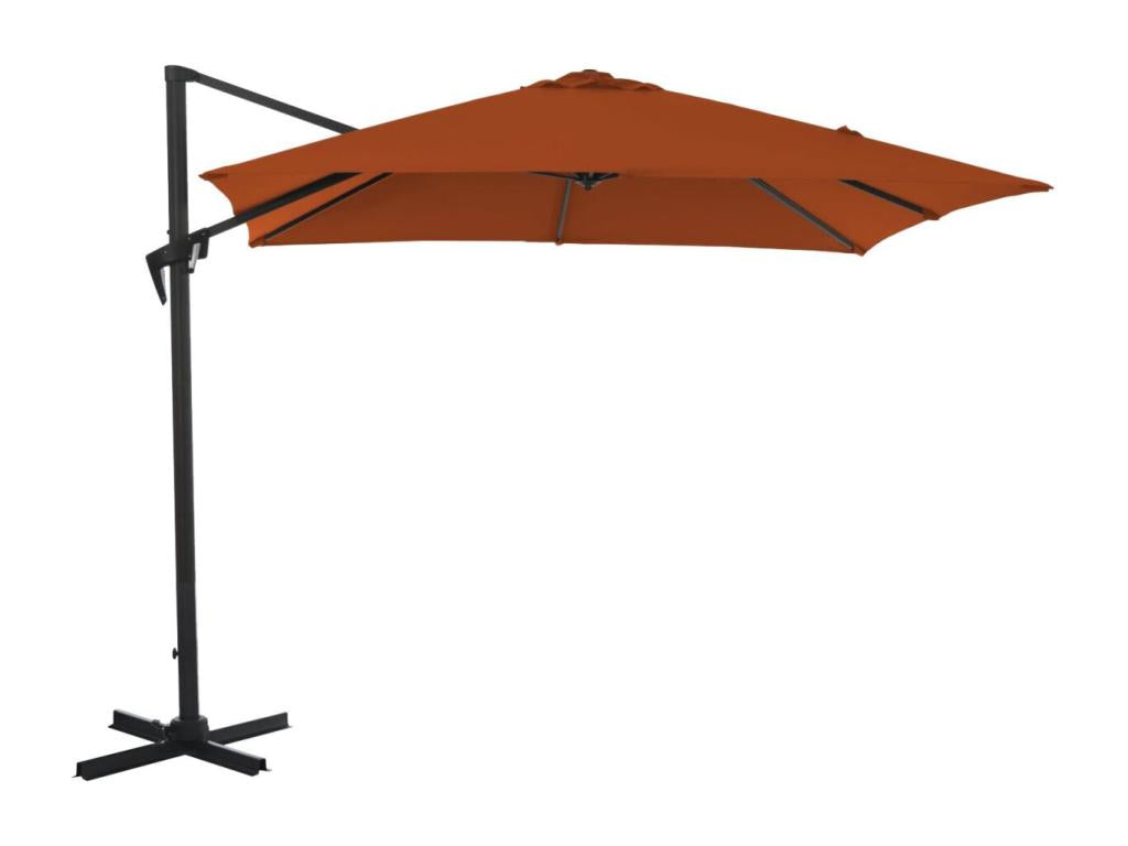 Calmetop 67905HYOP Square Offset Aluminum Parasol 2.5x2.5m