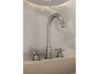 Chrome deck-mounted basin mixer tap - Nidchicshop 45998WCET