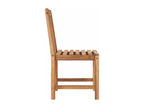 4-piece garden chairs with cushions, solid teak wood, 61127ZUAF