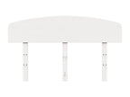White headboard 120cm solid pine wood 74768SYUS