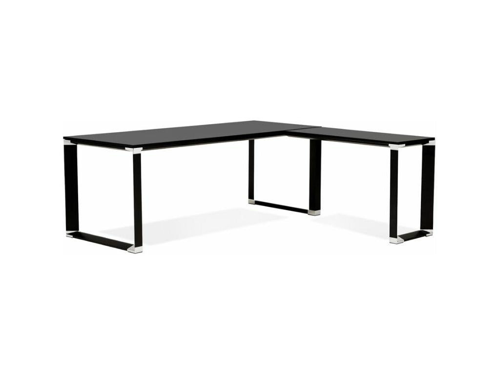 Calmetop Corner Desk, 200cm, Black, 79214NSUI