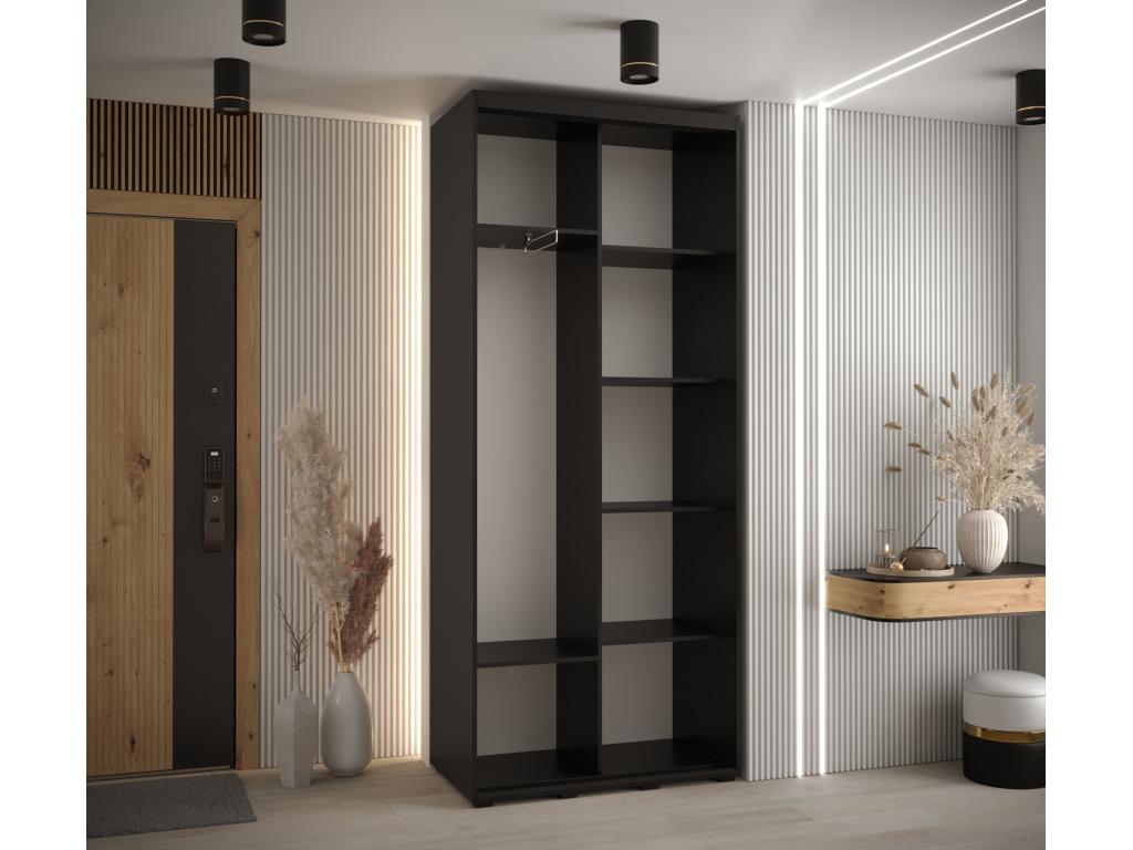 Calmetop 9 Sliding Door Wardrobe 235.2/100/45 2 Doors 32662COXC