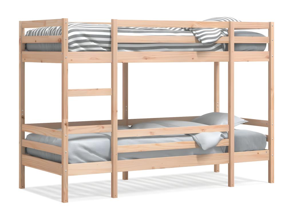 Bunk bed 90x200 cm Solid pine wood 38111NZEP