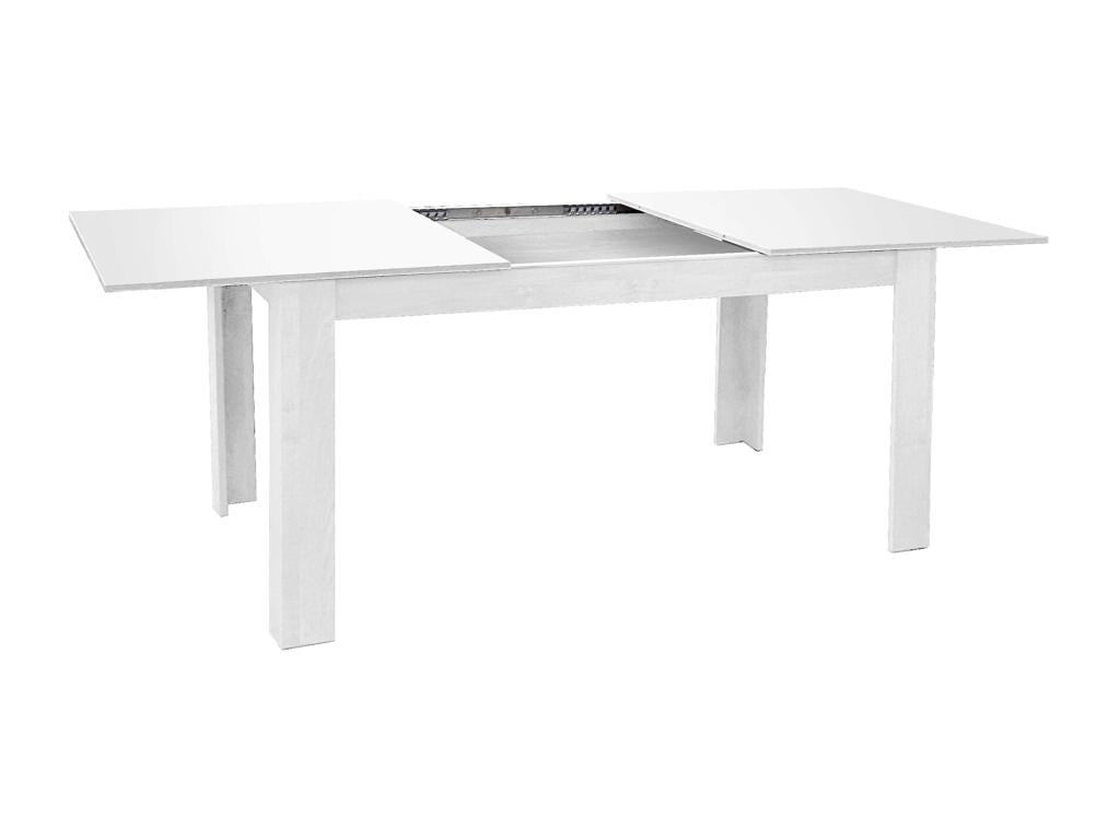Extendable Table 4-8 Places 141/191x81 White - Calmetop 66647KTMC