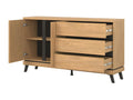 2-Door, 3-Drawer Buffet in Natural Oak - Nidchicshop 46545WVTN