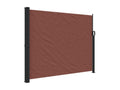 Brown retractable side awning 160x300 cm 15981DEHY