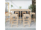 7-piece garden bar set, solid pine wood, 81836DWGB