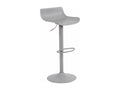 Bar stool x1, grey metal, 43x44x68.5 cm, 10 0004535 74602RYSP