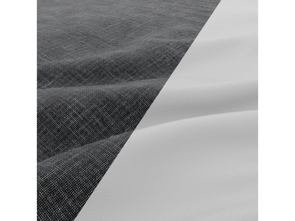 Nidchicshop Corner Sofa with Sleeping Function, Black/Grey 21551ROLZ