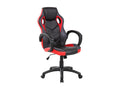 Nidchicshop Gaming Chair, Adult Gaming Chair, Office Chair, 66x61h104/114 cm, Black and Red, 12216TVUC