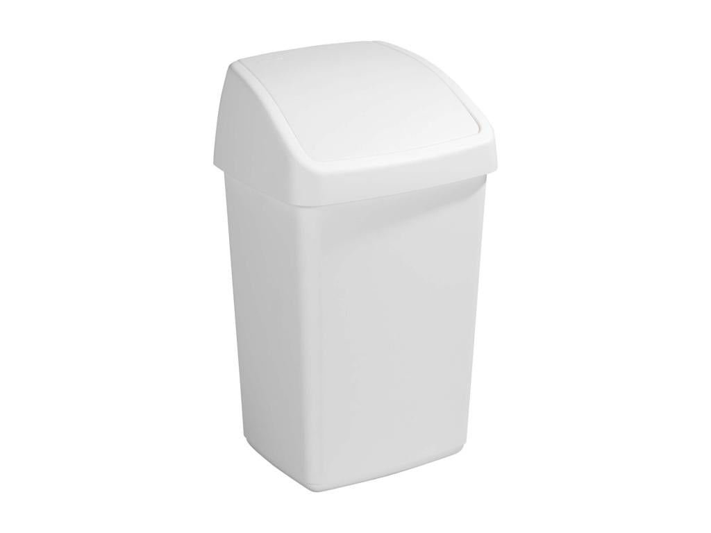 White bin with swing lid, Nidchicshop, 25 litres, 84846WAAA