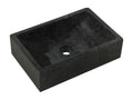 Black washbasin sink 45 x 30 x 12 cm 02 0002554 27185ATYB