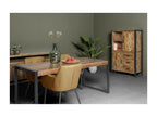 Calmetop Dining Table for 8/10 people, L220, Solid Mango Wood and Metal, 31459UAET