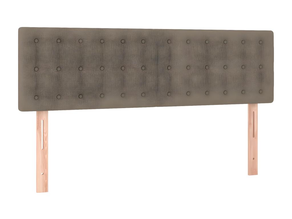 Nidchicshop LED Headboard 144x5x78/88 cm Fabric 73350GHBG