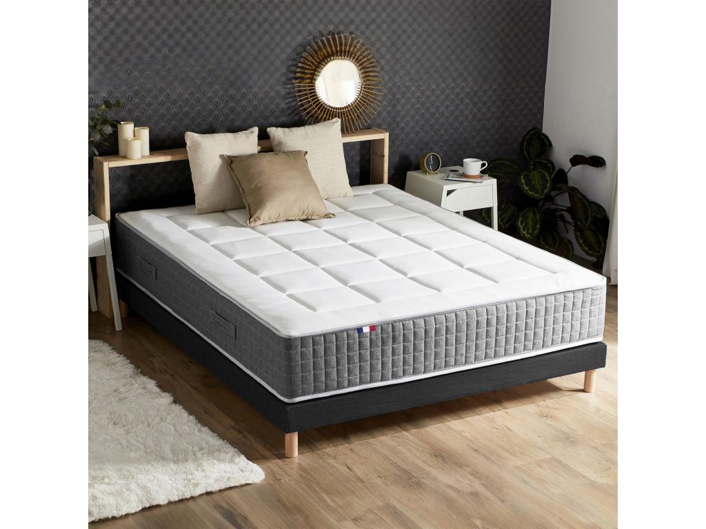 Calmetop 7-zone pocket spring mattress - firm and reversible support. Dimensions: 180x200 cm. 45915YRDZ