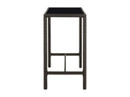 7-Piece Garden Bar Set, Brown Wicker Resin, 90391CDZN