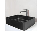 Lollipop high basin mixer tap, gunmetal grey - Calmetop 84665FGCB