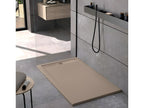 Calmetop shower tray, smooth finish, Calmetop colored grate - 100x90 cm 71952IFGS