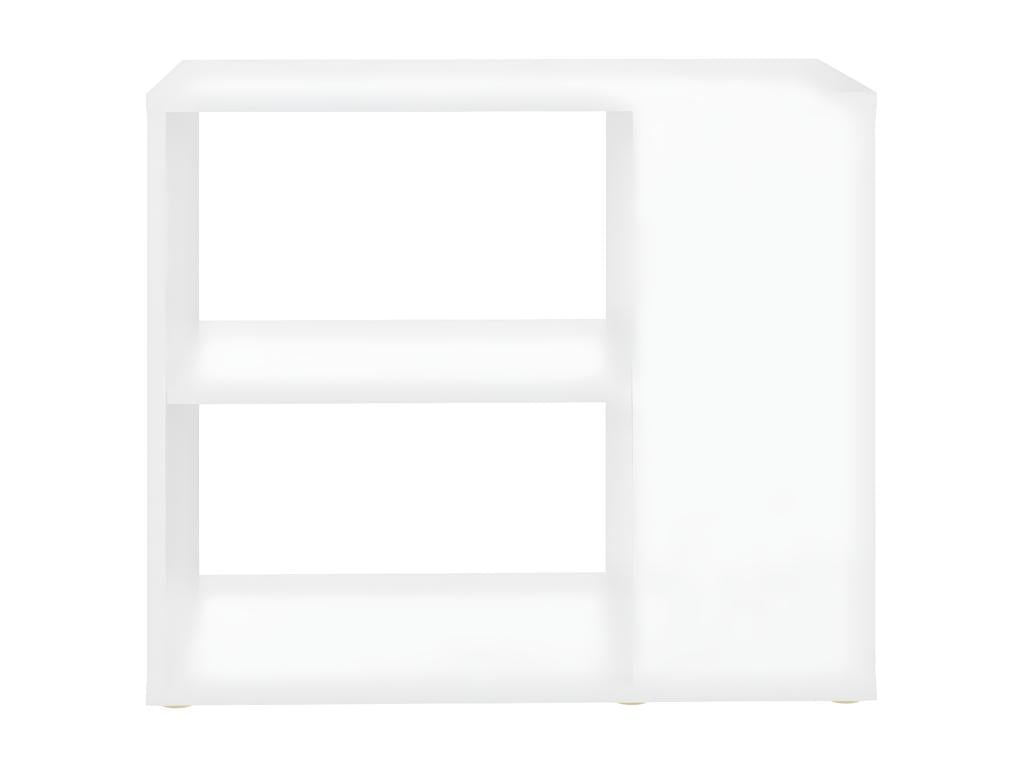 White side cabinet 60x30x50 cm Chipboard 78829TGVV