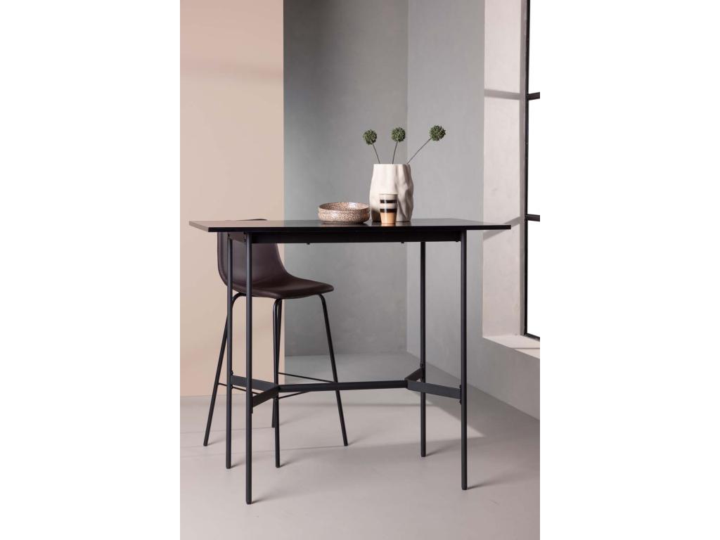Nidchicshop black bar table. 72144TSMQ