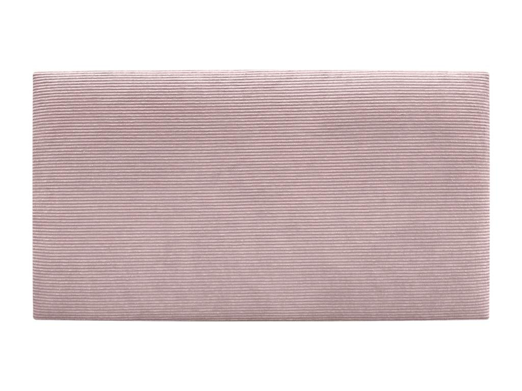 Nidchicshop 90x50 Plain Corduroy Headboard for 80/90 Bed - Pale Pink 54939DCEH