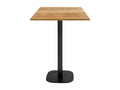 High table 60x60cm - Round model in Slovenian oak 52341WCHP